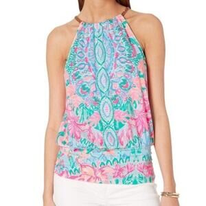 LILLY PULITZER TOP SHIRT MEDIUM